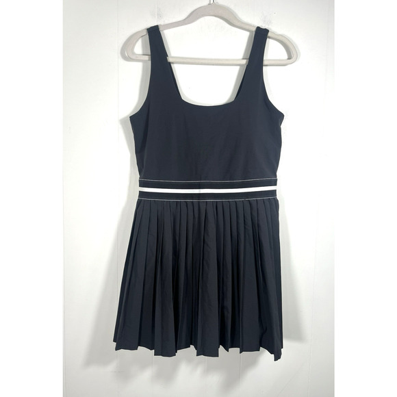 All In Motion Pleated Tennis Active Athletic Dress Built in Shorts Black Size XL - Picture 1 of 11